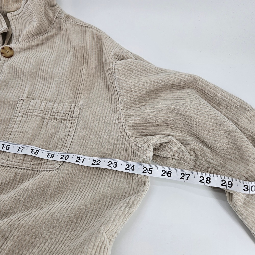 Liz‎ Claiborne Wide Whale Womens Corduroy Oversized Jacket Size M Blazer Cozy - Picture 5 of 9